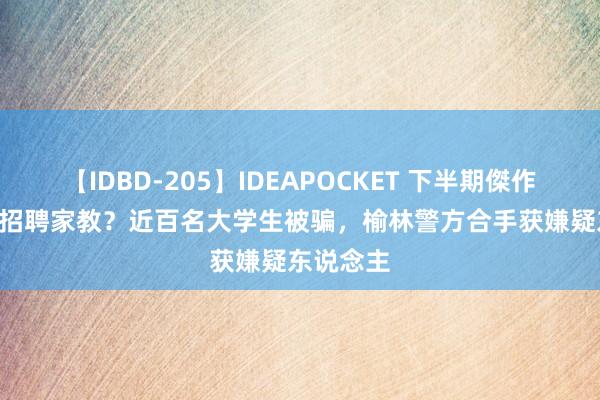 【IDBD-205】IDEAPOCKET 下半期傑作集2009 招聘家教？近百名大学生被骗，榆林警方合手获嫌疑东说念主