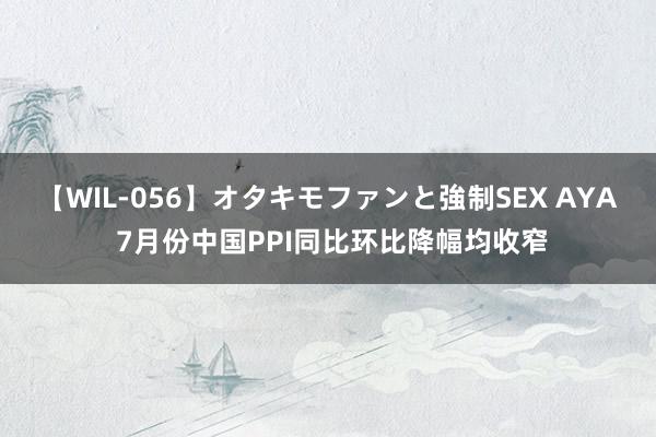 【WIL-056】オタキモファンと強制SEX AYA 7月份中国PPI同比环比降幅均收窄