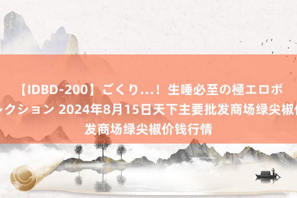 【IDBD-200】ごくり…！生唾必至の極エロボディセレクション 2024年8月15日天下主要批发商场绿尖椒价钱行情